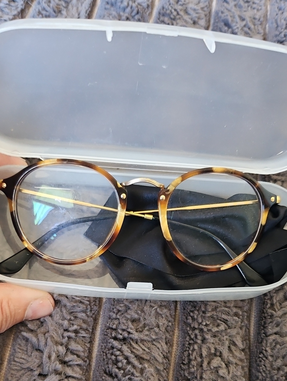 Ray-Ban Round Fleck (RB2447V) frames ( Perfect Condition ) RARE VINTAGE!!